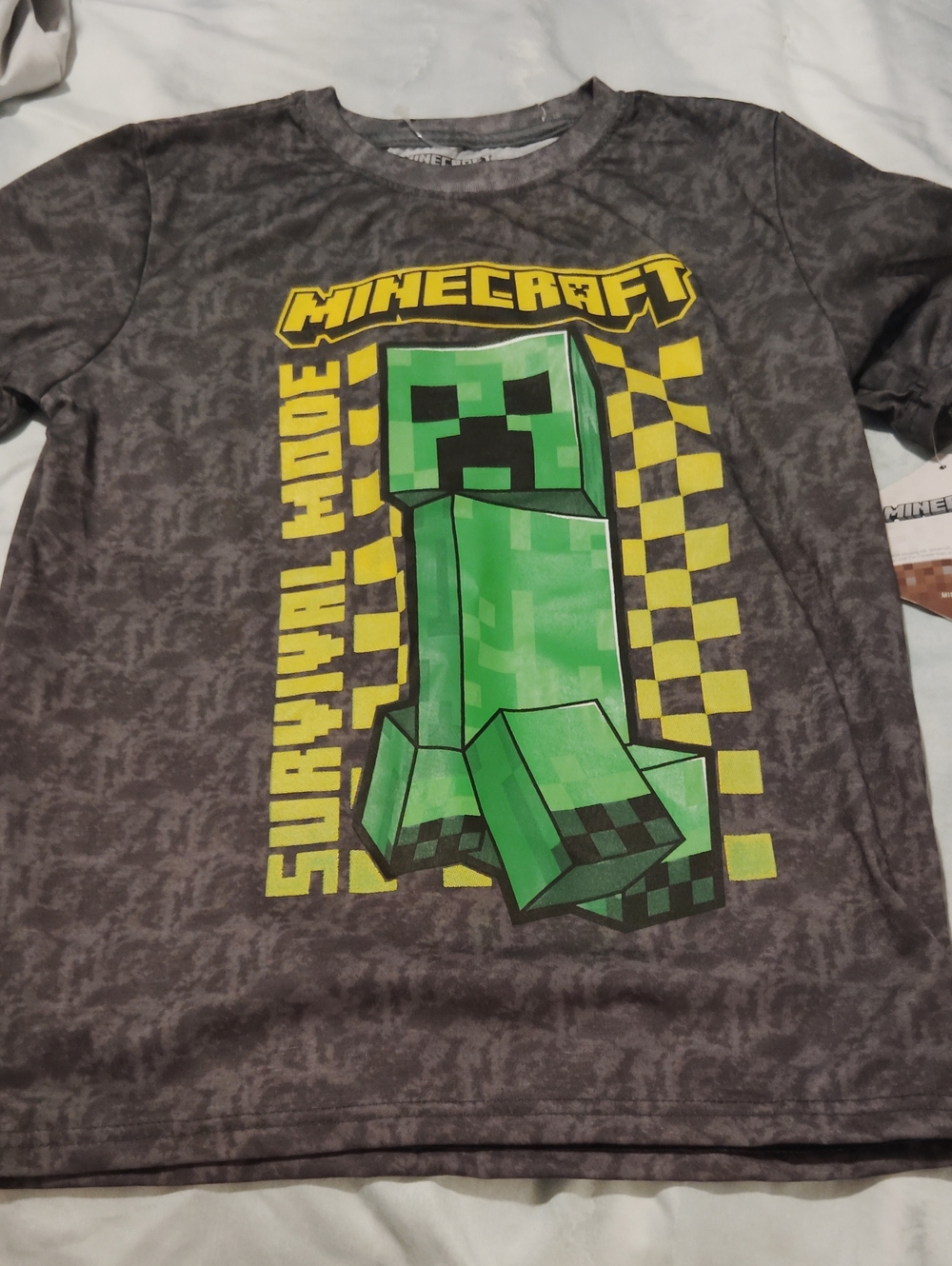 Minecraft Movie Tee Shirt Kids 10/12